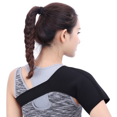 厂家橡胶海绵运动护单肩护肩护臂透气舒适运动护具用品一件代发