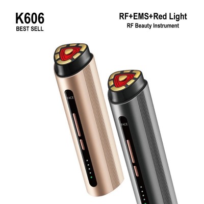 K606红光点阵射频仪多功能电子家用美容仪脸部提拉紧致手持嫩肤仪