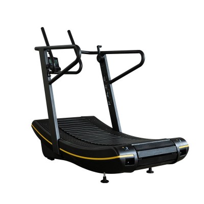 健身房商用无动力跑步机静音私教工作室家用曲面弧形履带式跑步机