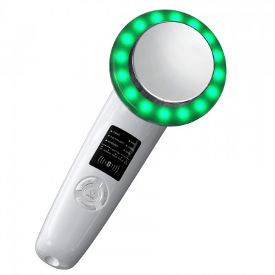 新款LED六合一纤体仪超声波塑身仪 EMS振动美容仪 彩光美容仪